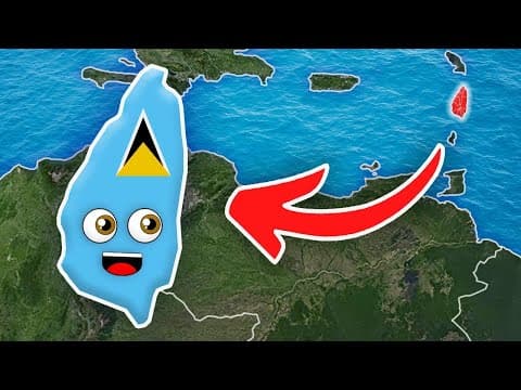 Saint Lucia - Geography & Quarters - Countries of the World
