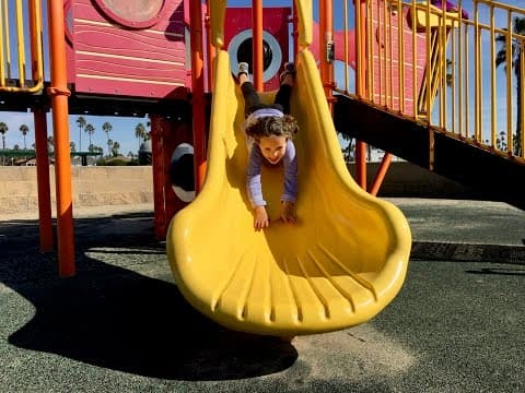 Learn English Words Playground at the Beach