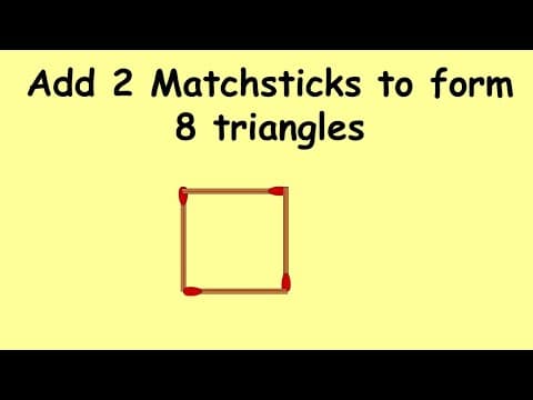 Match Stick Puzzles part 16 | Puzzles with Answer