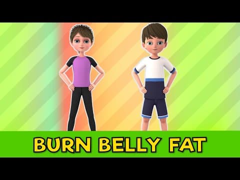 Best Kids Workout To Lose Belly Fat | Kids Exercise