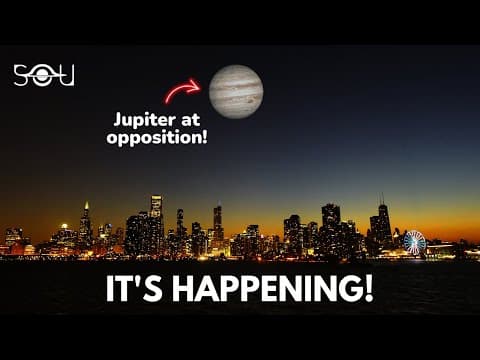 Look Up! Jupiter Is At Its Closest To Earth In 59 Years - YouTube