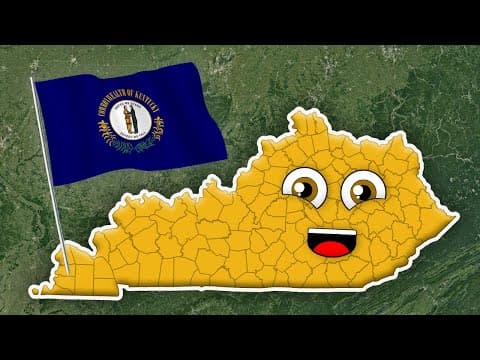 Kentucky - Geography & Counties - 50 States of America