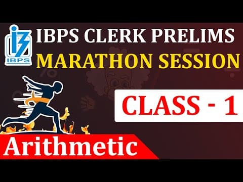 Arithmetic Marathon Session in Telugu | Class -1