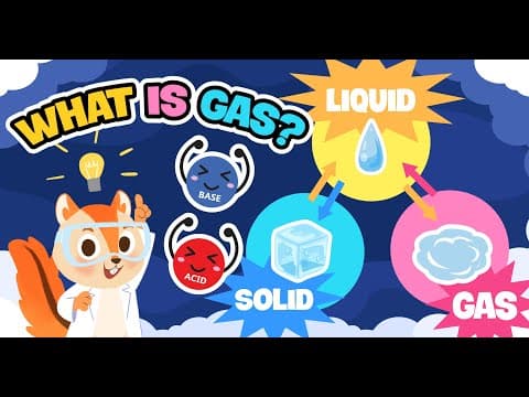 Chemistry | “What is a Gas?” | "How do we test a Gas?" | Gases Explained | Science Videos for Kids