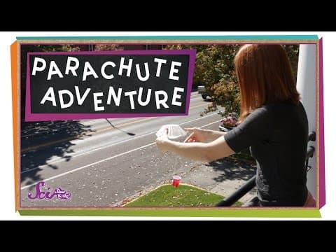 Parachute Adventure! - #sciencegoals