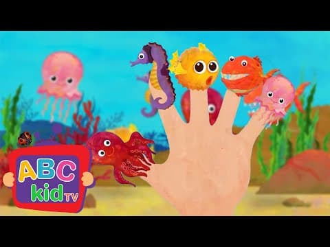 Finger Family (Sea Animals Version) | ABC Kid TV Nursery Rhymes & Kids Songs