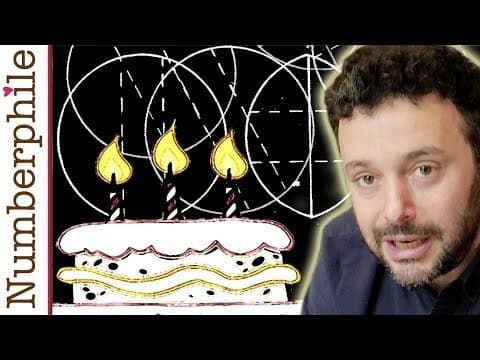The Scientific Way to Cut a Cake – Numberphile
