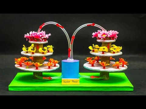 School Projects | Hydroponic Farming Working Model | Vertical Farming
