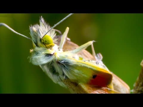 Heath Fritillary Butterfly Hatching