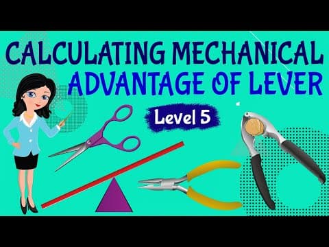 Calculating Mechanical Advantage of Lever | Science