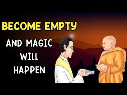 EMPTY YOUR MIND AND SEE MAGIC HAPPEN - Zen story - Buddhist story
