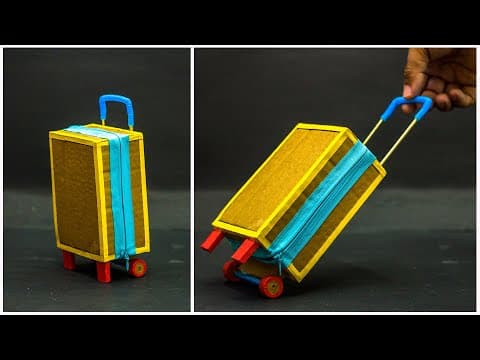 Simple Machine Projects | Cardboard Luggage