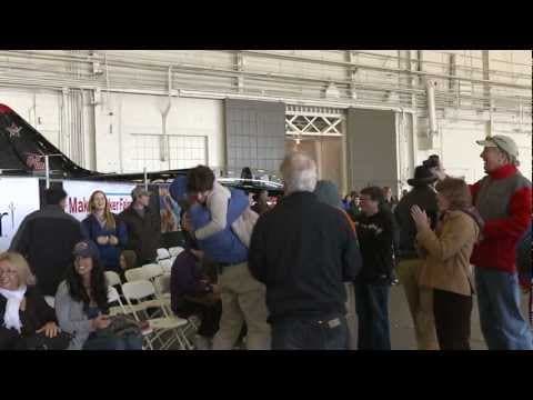 Joe Ayoob Sets the Paper Airplane World Record