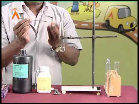 Preparation of Oxygen (using a catalyst) (TELUGU)