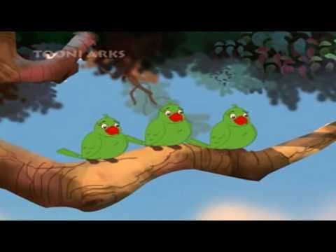 Teen thothe - children's rhymes - hindi rhymes