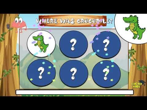 Memory Game| Memory Game for Kids| Memory Games for Elementary Kids| Toddler Learning Videos-