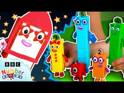 Numberblocks Mission HQ - Ep 1.5 | Full Episode - Hide and Seek, Slide Adventure and Space Flights
