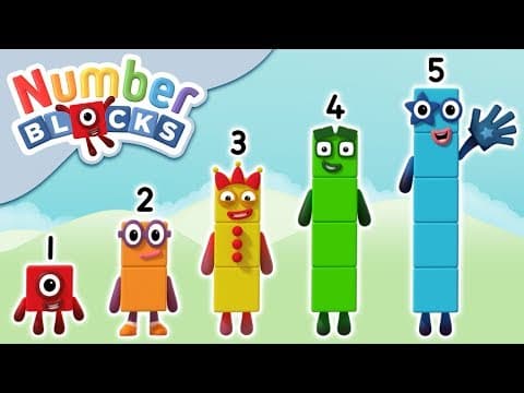 The Five Blocks | Learn to Count