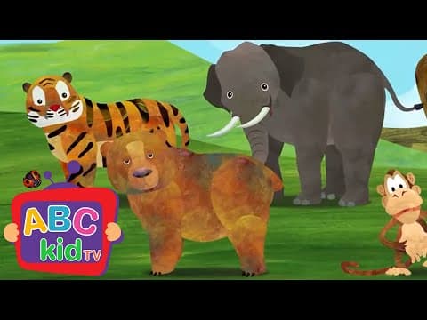 Finger Family - Animals | ABC Kid TV Nursery Rhymes & Kids Songs