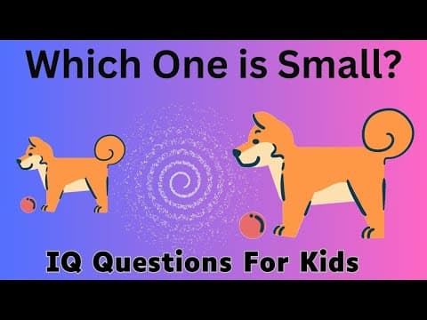 IQ Questions For Kids With Answers Part 47