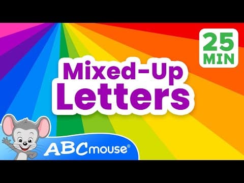 Mega Alphabet Song Compilation for TV! đļ 25 MINUTE Mixed-Up Letters by ABCmouse