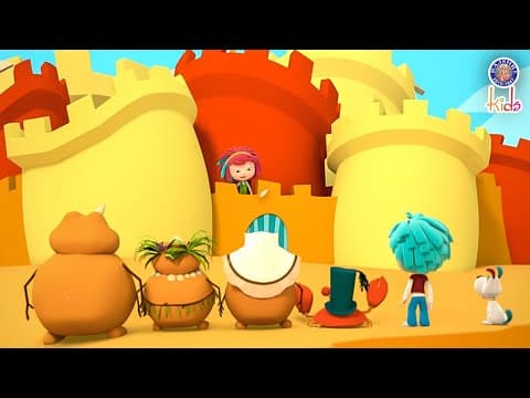Castles In The Sand | Bittu and Bitti New Cartoon Series | बिट्टू और बिट्टी कार्टून | रेत का महल