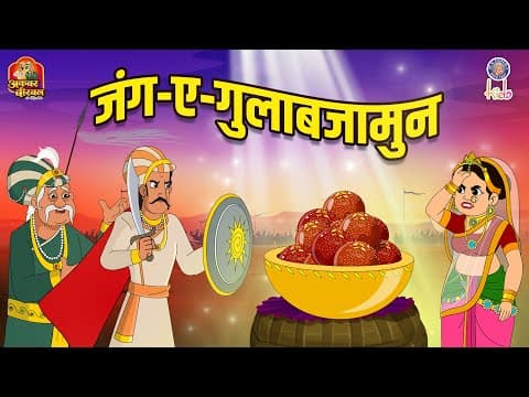 जंग-ए-गुलाबजामुन | Jung - E - Gulaabjamun | Akbar Birbal Ki Kahani | S3 Ep 2 | Akbar Birbal Stories
