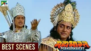 अधर्म की कहानी - श्रीकृष्ण का ज्ञान - गीता सार | Mahabharat (महाभारत) Scene | BR Chopra | Pen Bhakti
