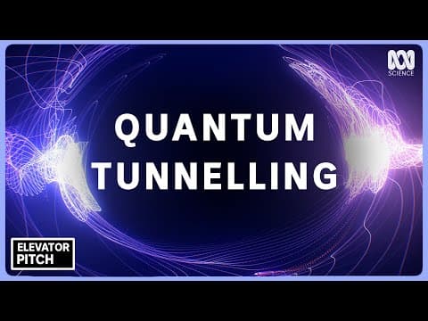 QUANTUM TUNNELLING — explained in an elevator ride