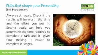 Time Management - Personality Development Skills part 6