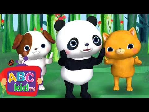 Head Shoulders Knees and Toes 2 | ABC Kid TV Nursery Rhymes & Kids Songs