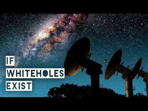 White Holes could explain some of the weirdest aspects of our universe
