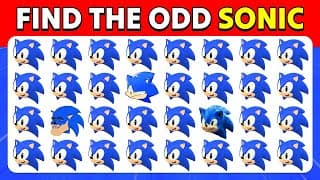Find the ODD One Out | Sonic Edition