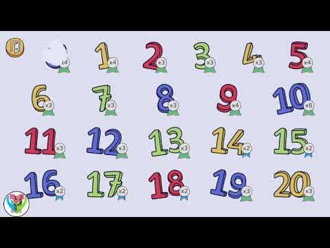 Learn and Tracing Numbers 0 to 20