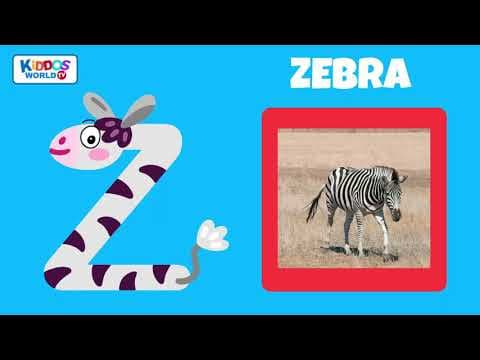 Teaching the alphabet with the animal letter shapes