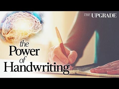 Handwriting Literally Rewires Your Brain