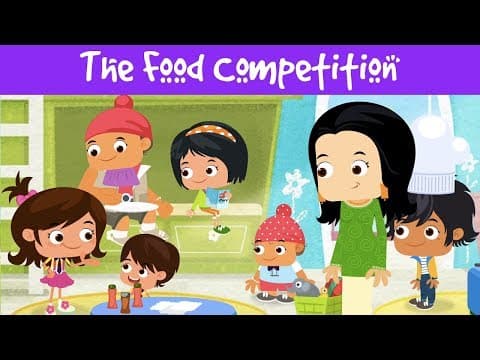 The food competition indian foods kids videosindian culture
