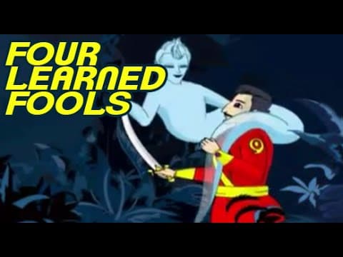 Vikram and Betal Stories | Four Learned Fools | Animated Story