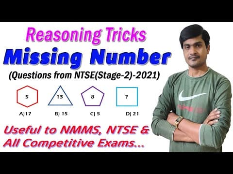 Missing numbers - part - 3 - best reasoning tricks in telugu - hard level