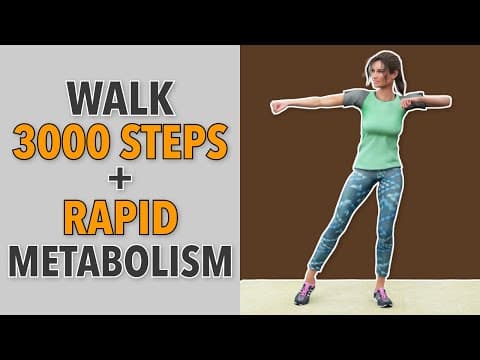 3000 Metabolic Steps: Steady Walking Exercise
