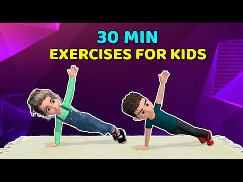 30-MINUTE WEIGHT LOSS EXERCISES FOR KIDS